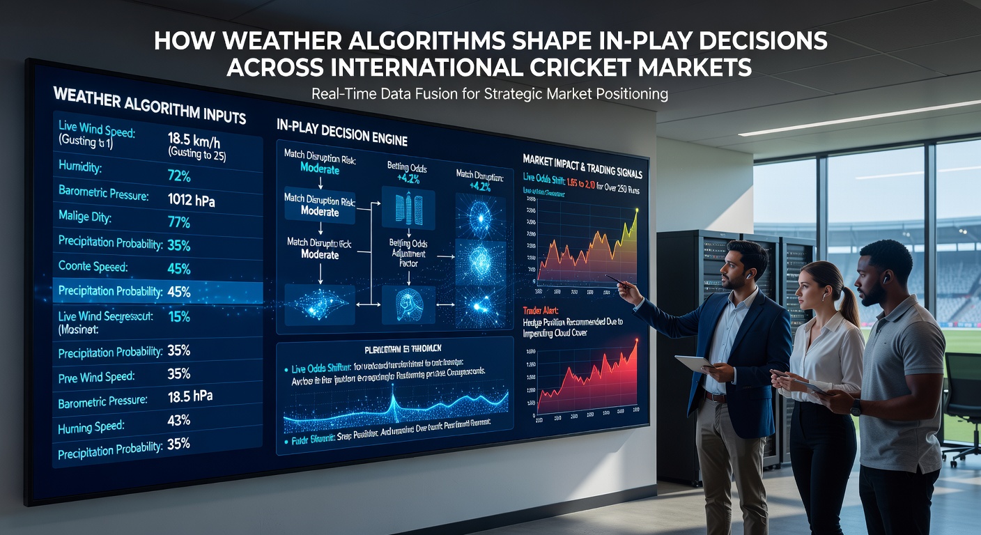 Cricket pitch condition monitoring station integrated with real-time weather algorithm dashboards for betting analysis