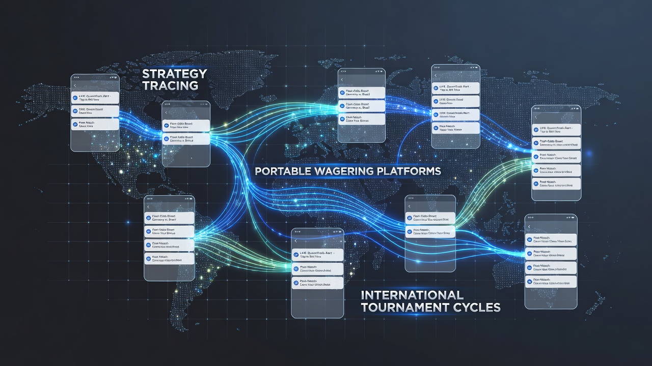 Mobile wagering app interface displaying push notification settings during a major international sports event